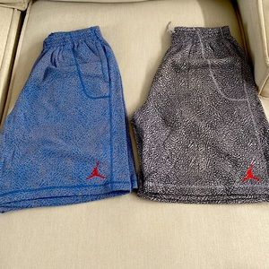 Mens Jordan fleece shorts (XL)